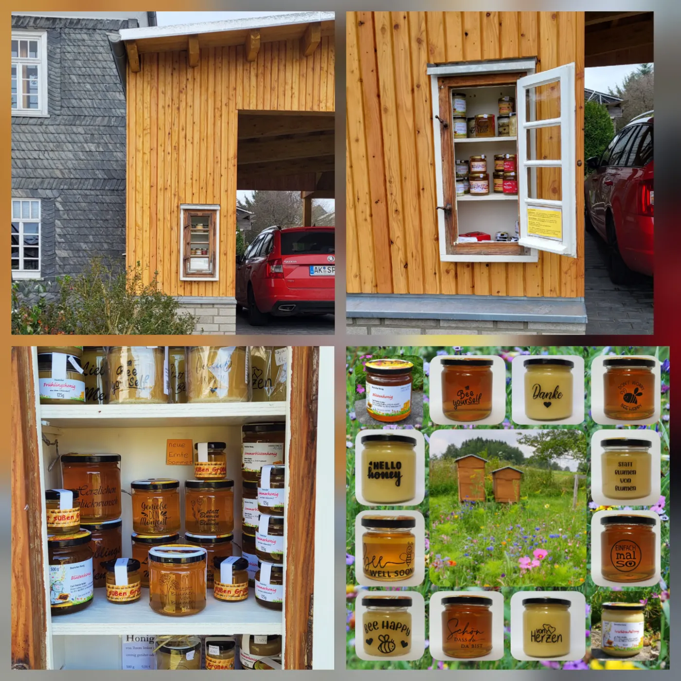 Honigfenster der Imkerei Becker – Bild 1
