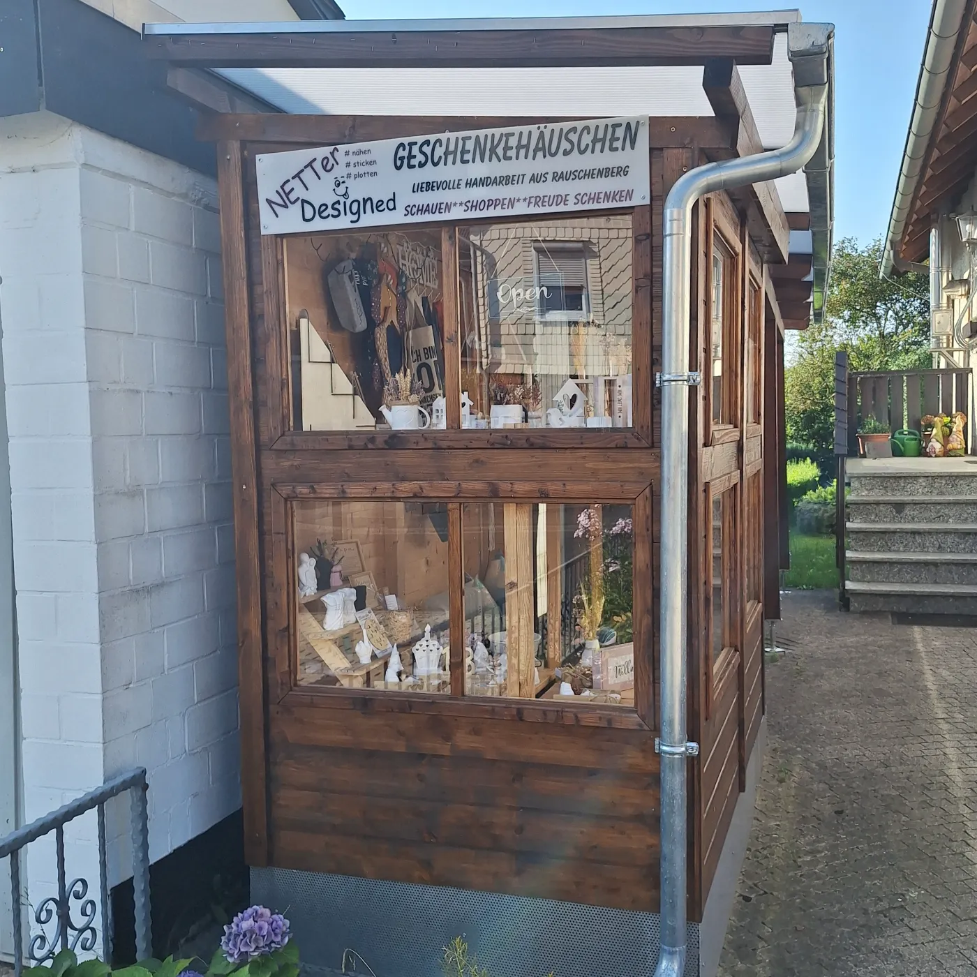 Unser Geschenkehäuschen  Auf dem Flur 4 in Rauschenberg 