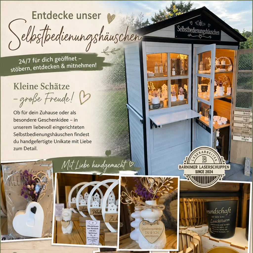 Selbstbedienungshäuschen  Barnimer Laserschuppen GbR – Bild 1