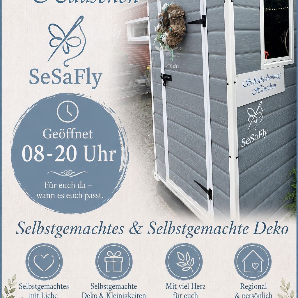 Selbstbedienungshäuschen SeSaFly – Bild 1