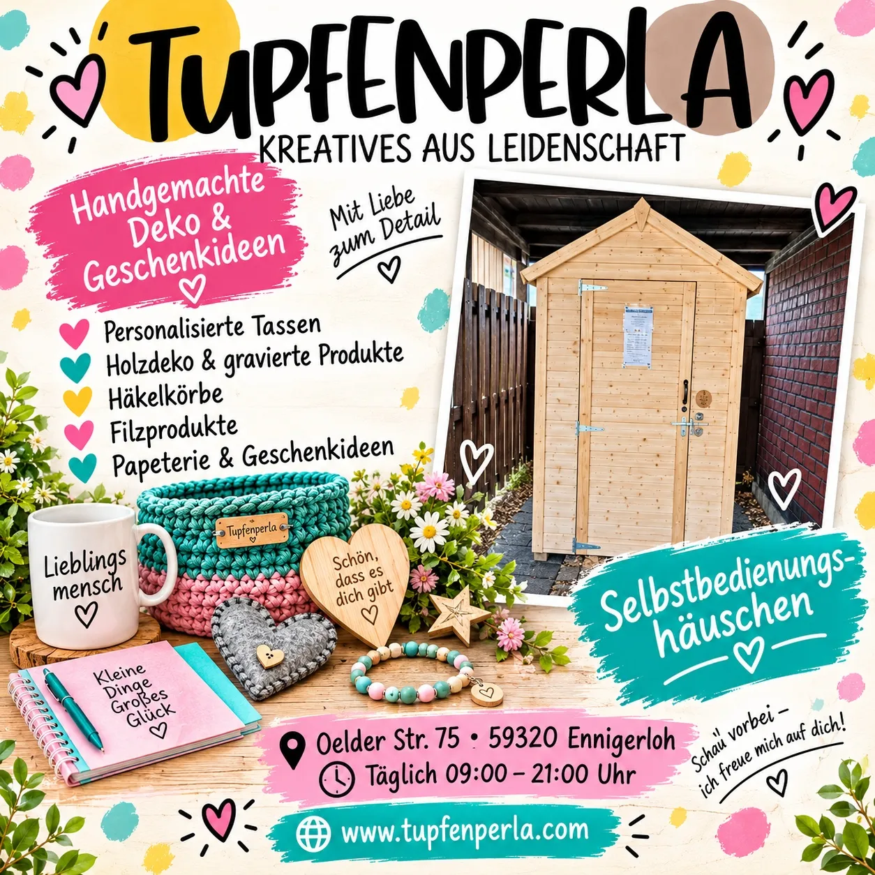 Tupfenperla's Selbstbedienungshäuschen – Bild 3