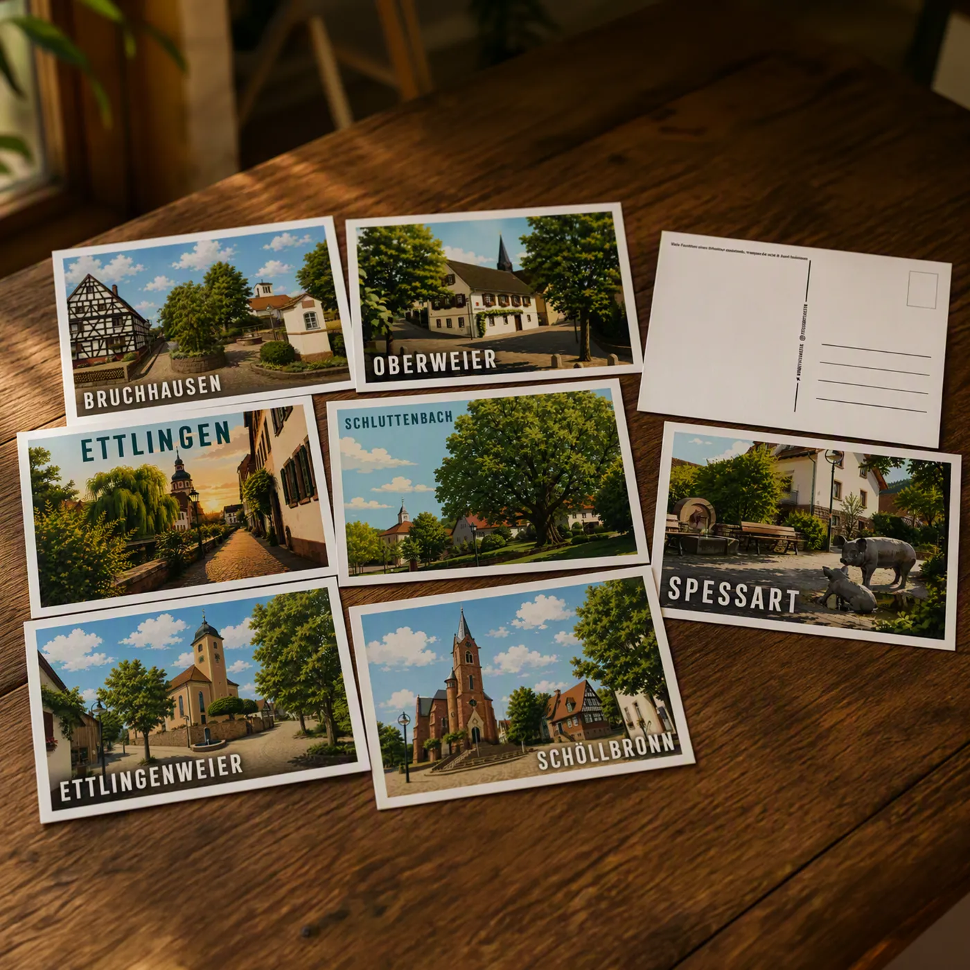 Postkarten bei TYPECRAFT Selbstbedienungsschrank