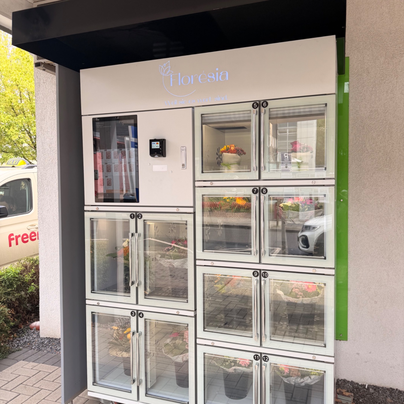 XXL Blumenautomat 24/7 Essen Kupferdreh